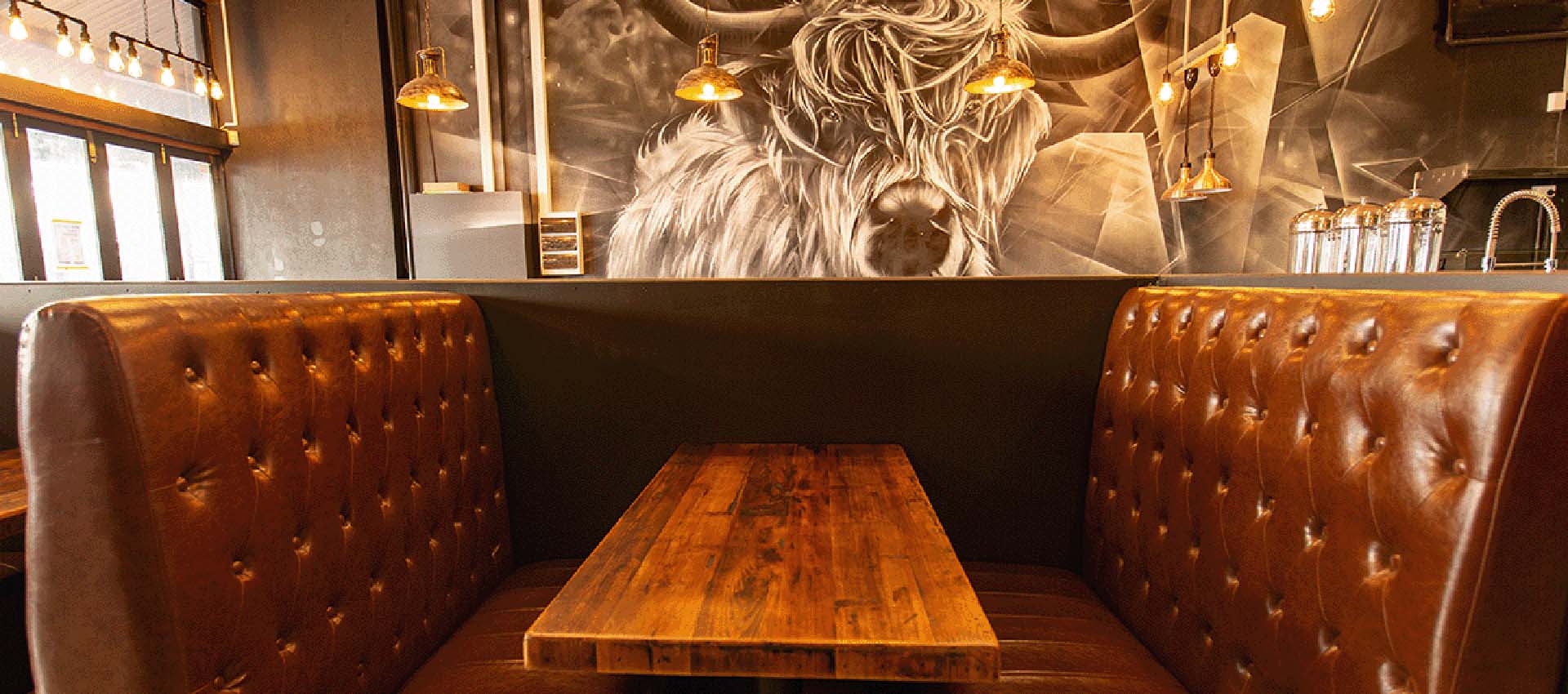 The TBBQ dining room on Brunswick St